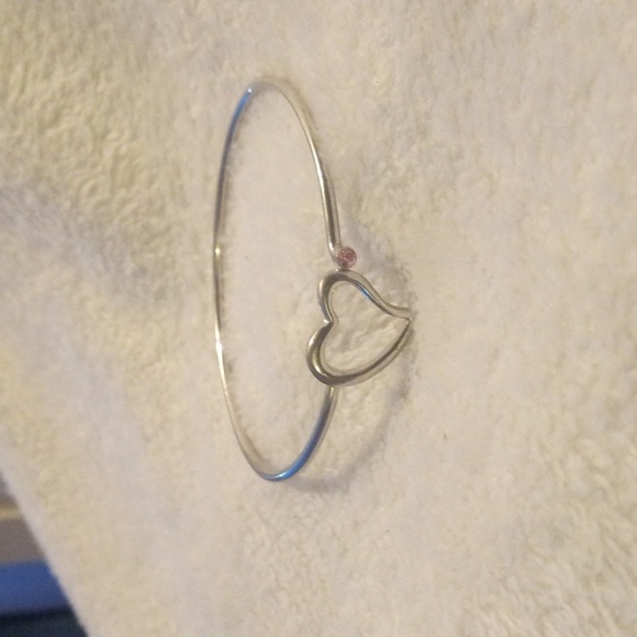 Silver Heart Bracelet - Picture 2 of 2